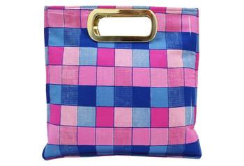 Shree Shyam Product Cotton Printed Pink Hand Bag 1
