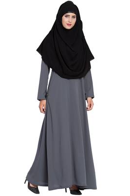 Black Nida Khimar Ready To Wear Instant Hijab 6