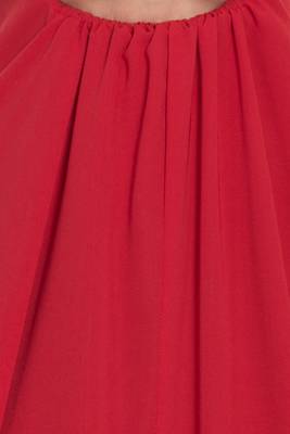 Red Nida Khimar Ready To Wear Instant Hijab 6