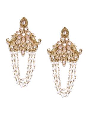 Gold earrings 2