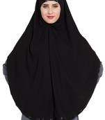 Black Nida Khimar Ready To Wear Instant Hijab