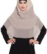 Beige Nida Khimar Ready To Wear Instant Hijab