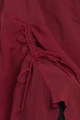 Maroon Georgette Khimar Ready To Wear Instant Hijab 6