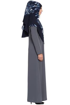 Blue Nida Khimar Ready To Wear Instant Hijab 6