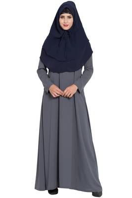 Blue Nida Khimar Ready To Wear Instant Hijab 1