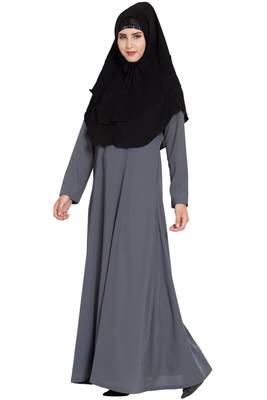 Black Nida Khimar Ready To Wear Instant Hijab 4