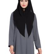 Black Nida Khimar Ready To Wear Instant Hijab