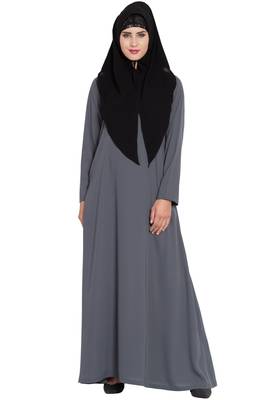 Black Nida Khimar Ready To Wear Instant Hijab 7