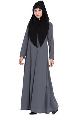 Black Nida Khimar Ready To Wear Instant Hijab 8