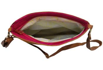 Shree Shyam Products Cotton Printed Pink Sling Bag 2