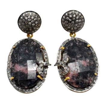 Multicolor Cubic Zirconia Earrings 1