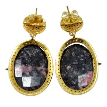Multicolor Cubic Zirconia Earrings 2
