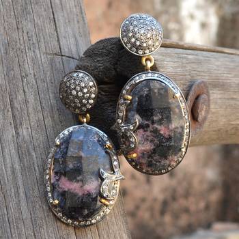 Multicolor Cubic Zirconia Earrings 3
