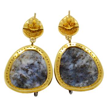 Multicolor Agate Earrings 2