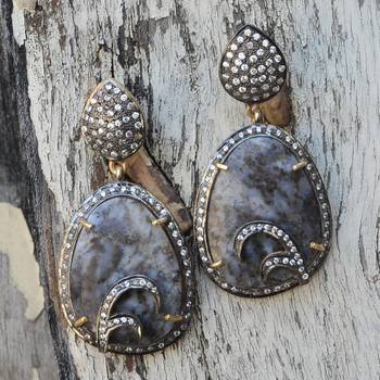 Multicolor Agate Earrings 4