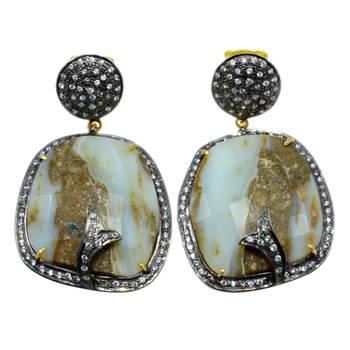 Multicolor Opal Earrings 1