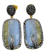 Multicolor Agate Earrings