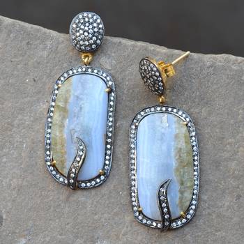 Multicolor Agate Earrings 3