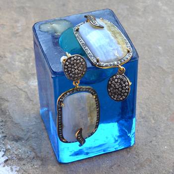 Multicolor Agate Earrings 5