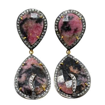 Multicolor Cubic Zirconia Earrings 1