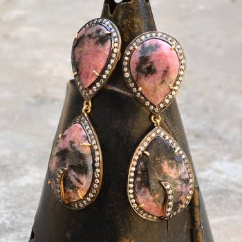 Multicolor Cubic Zirconia Earrings 4