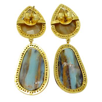 Multicolor Opal Earrings 2