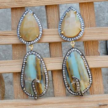 Multicolor Opal Earrings 3
