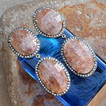 Multicolor Quartz   Earrings 4