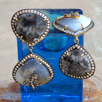 Multicolor Agate Earrings 3