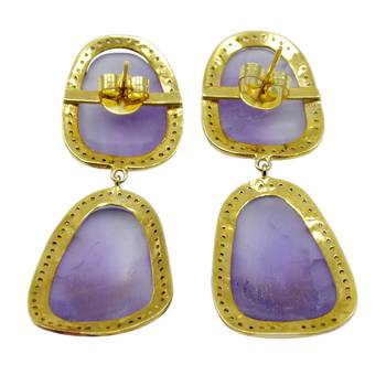 Multicolor Amethyst   Earrings 2