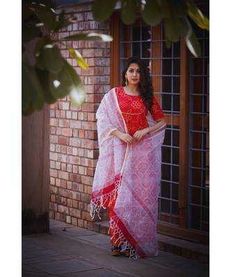 Bandhej suit set 3