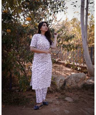Rose kurta set 3