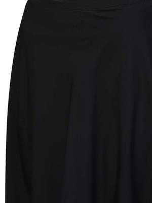 Black printed crepe kurti 5