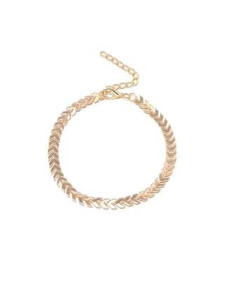Ferosh Fishbone Chain Anklet 1