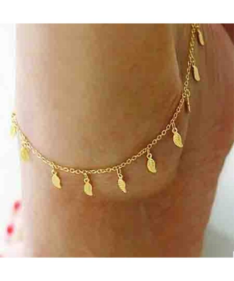 Ferosh Leafy Anklet