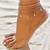 Ferosh Beaded Charms Anklet - 2 Pcs Set