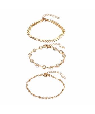 Ferosh Amber Anklet Set 1