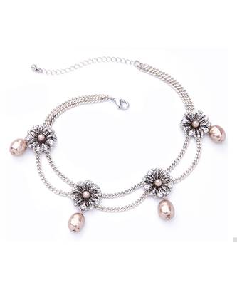 Ferosh Dropping Pearls Choker 2