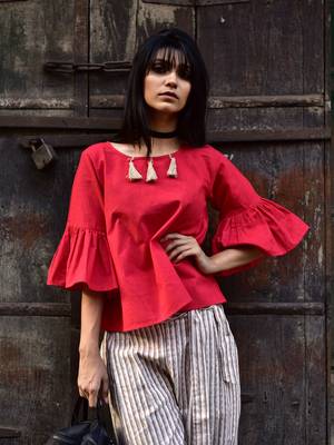 Fantasy Waist Tie Up Casual Pant 4