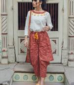 Fantasy Rust Zam-Zam Baggy Casual Pant Pair