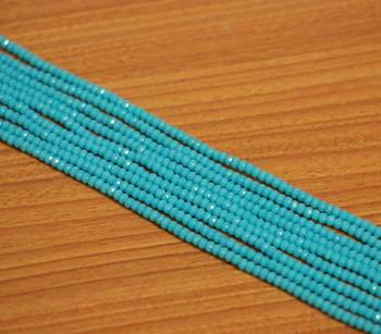 Turquoise Kundan Meenakari Multi Layered Necklace 4
