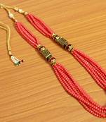 Peach Antique Look Necklace