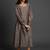 Brownish grey Muslin cotton dress