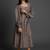Brownish grey Muslin cotton dress