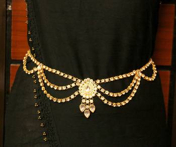 White Zircon       Waist-Belt 1