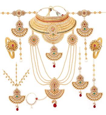Multicolor Bridal Kamarband 2