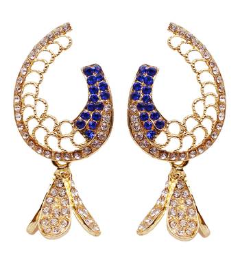 Blue Chandbali 1