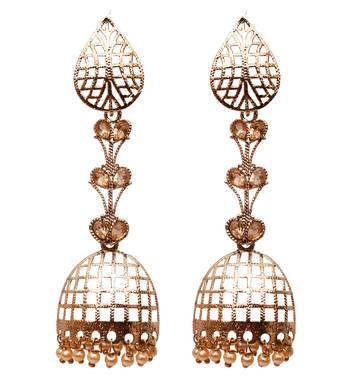Gold Jhumkas 1
