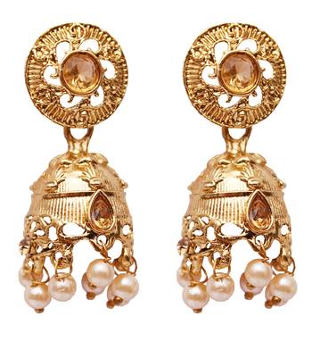 Gold Jhumkas 1