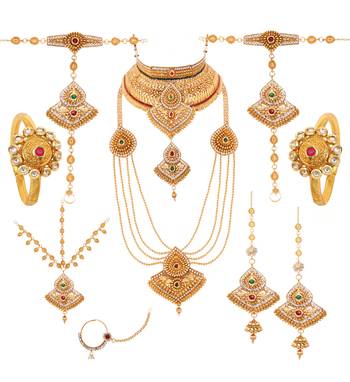 Multicolor Bridal Set for Women 2